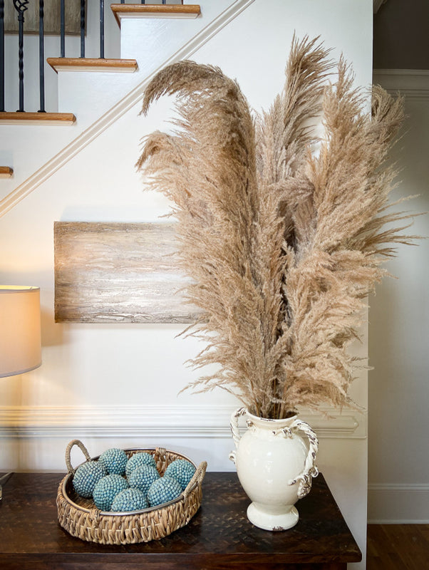 PAMPAS GRASS NATURAL TAUPE