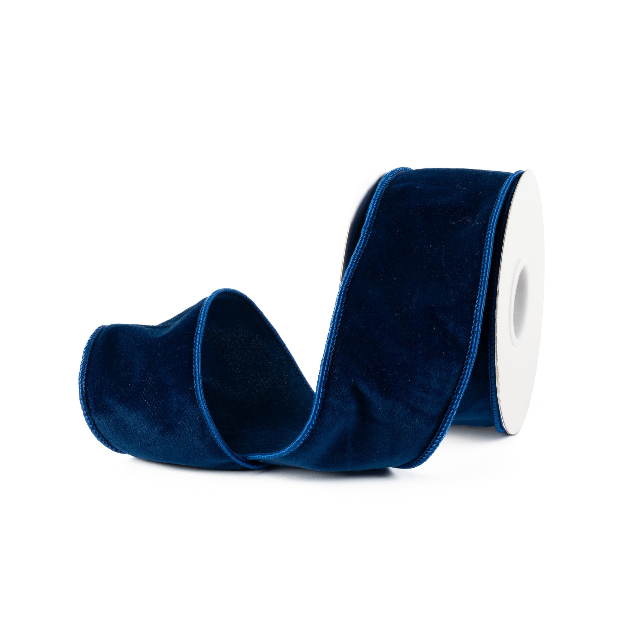 Velvet Ribbon 2.5 Inch - Cobalt Blue