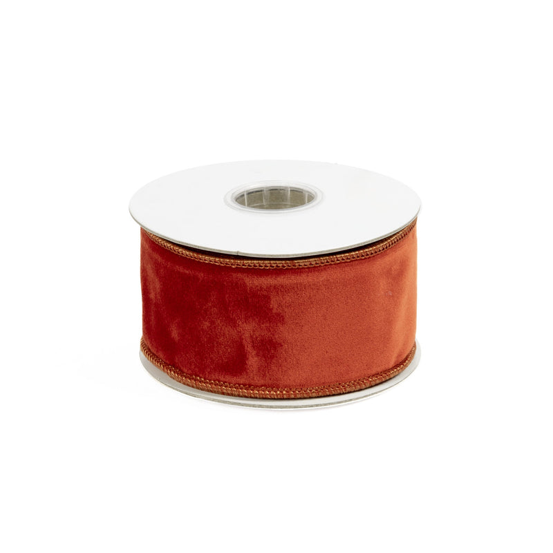 Velvet Ribbon 2.5 Inch - Cinnamon