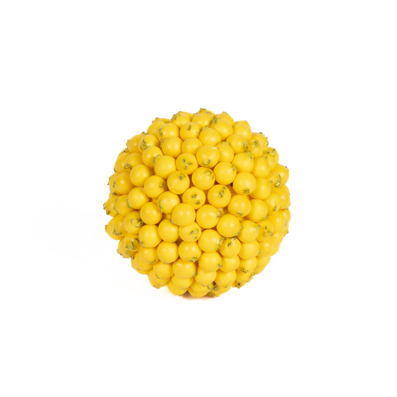 Berry Ball - Golden - 4 Inch - Set of 3