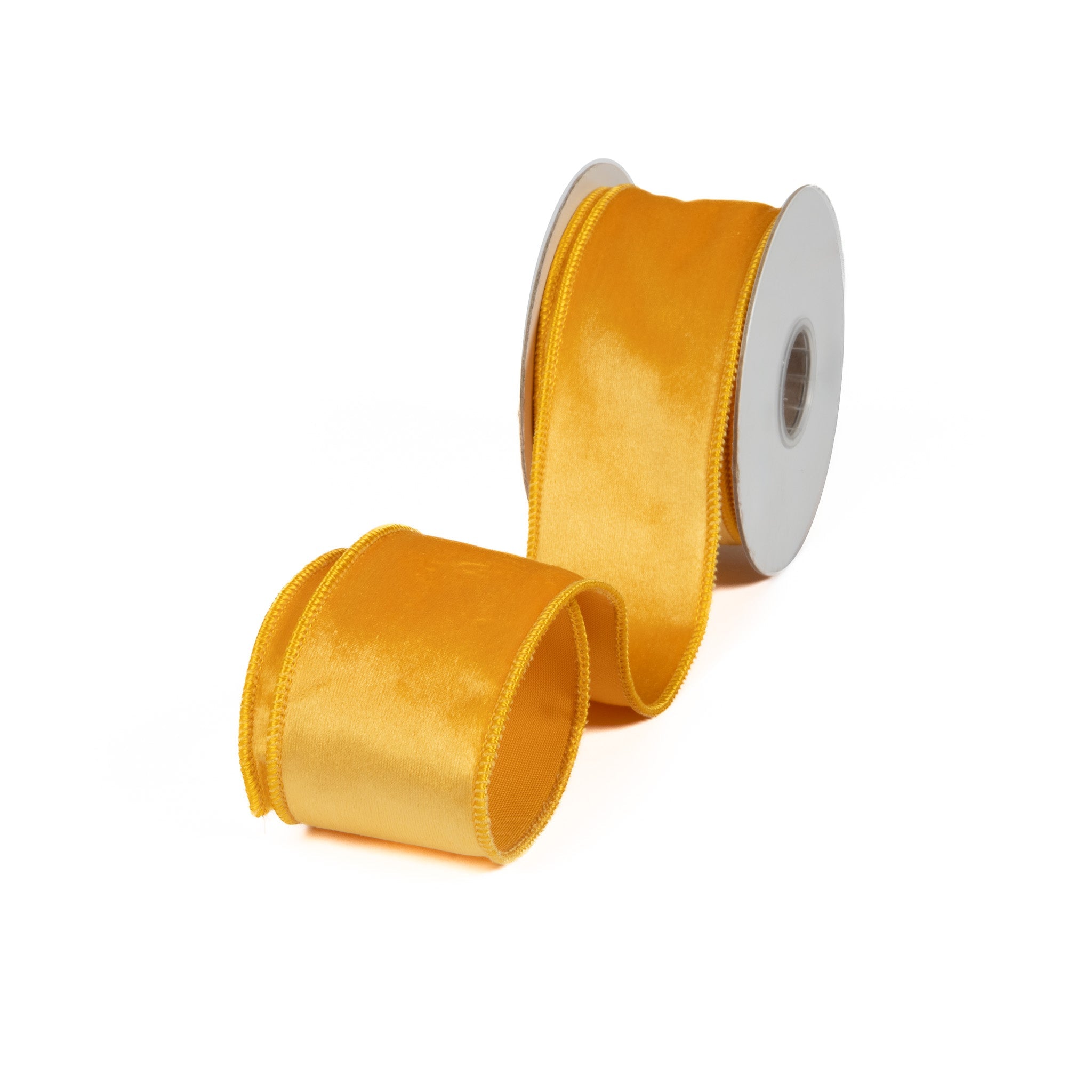 Velvet Ribbon 2.5 Inch - Honey