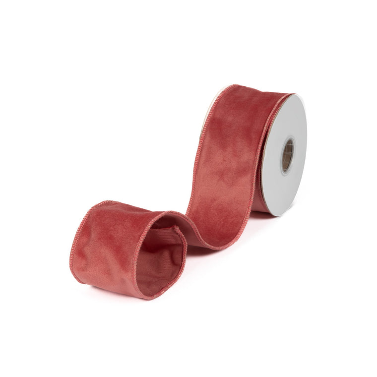 Velvet Ribbon 2.5 Inch - Rosewood