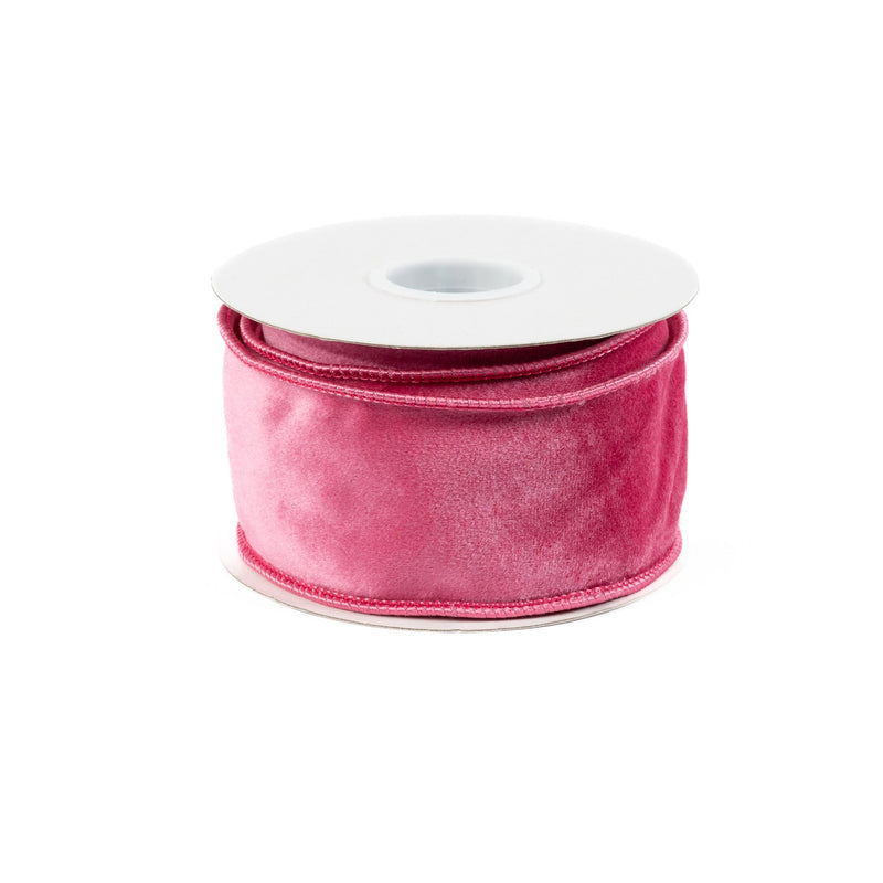 Velvet Ribbon 2.5 Inch - Pretty Pink