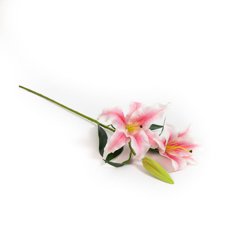 Real Touch Lily Stem - Pink