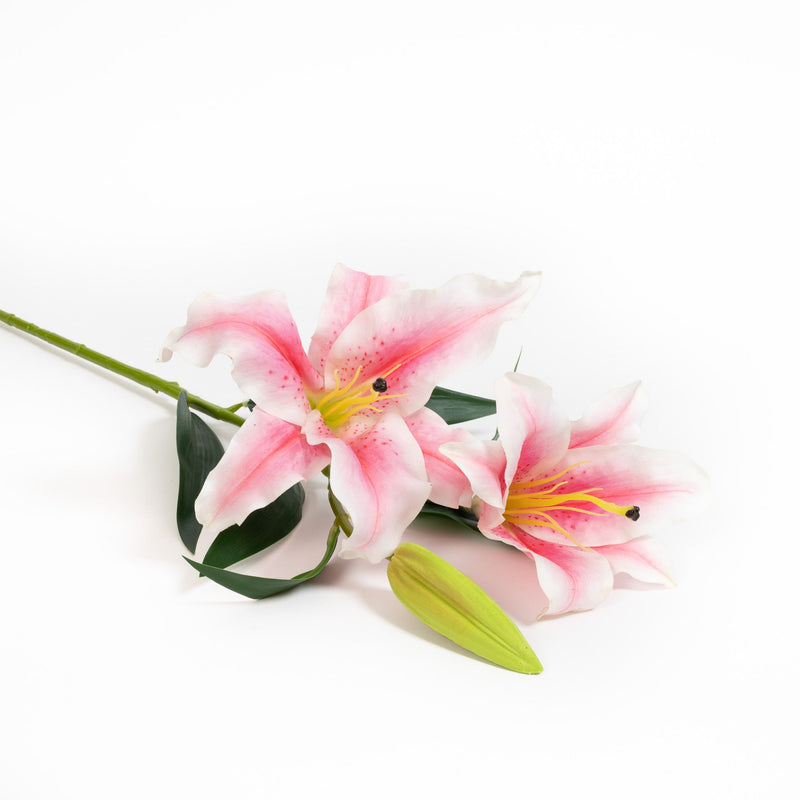 Real Touch Lily Stem - Pink