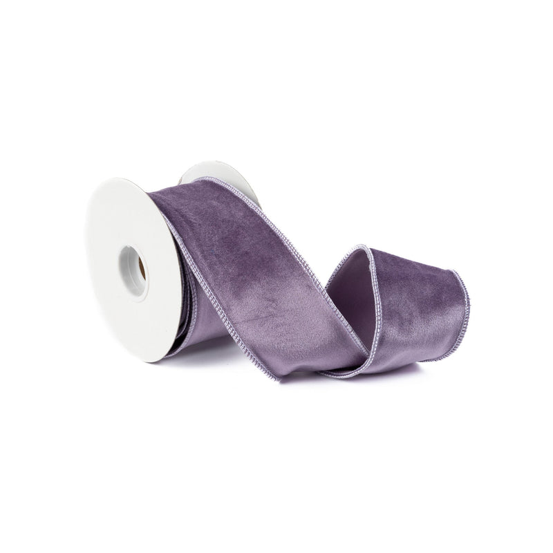 Velvet Ribbon 2.5 Inch - Lilac